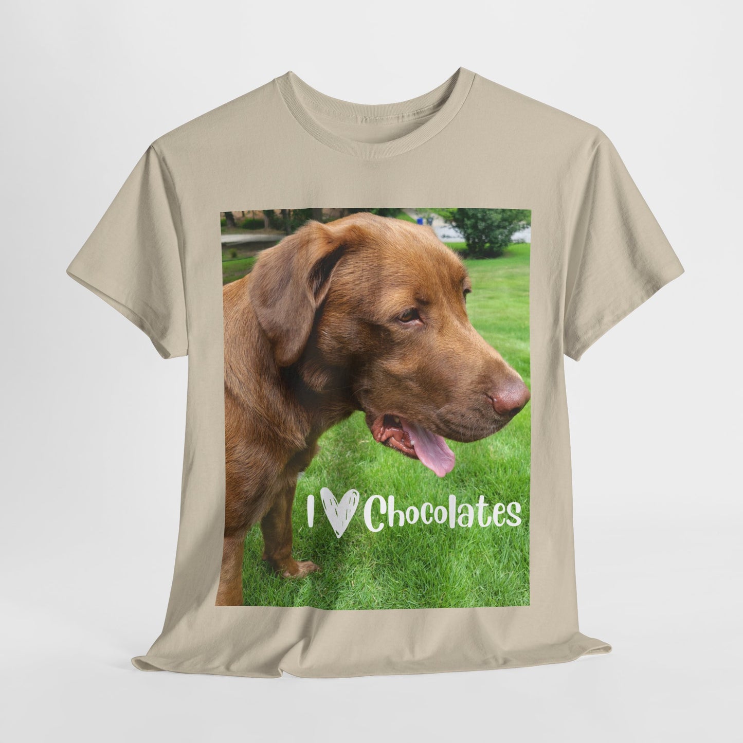 I Love Chocolates Unisex Heavy Cotton Tee