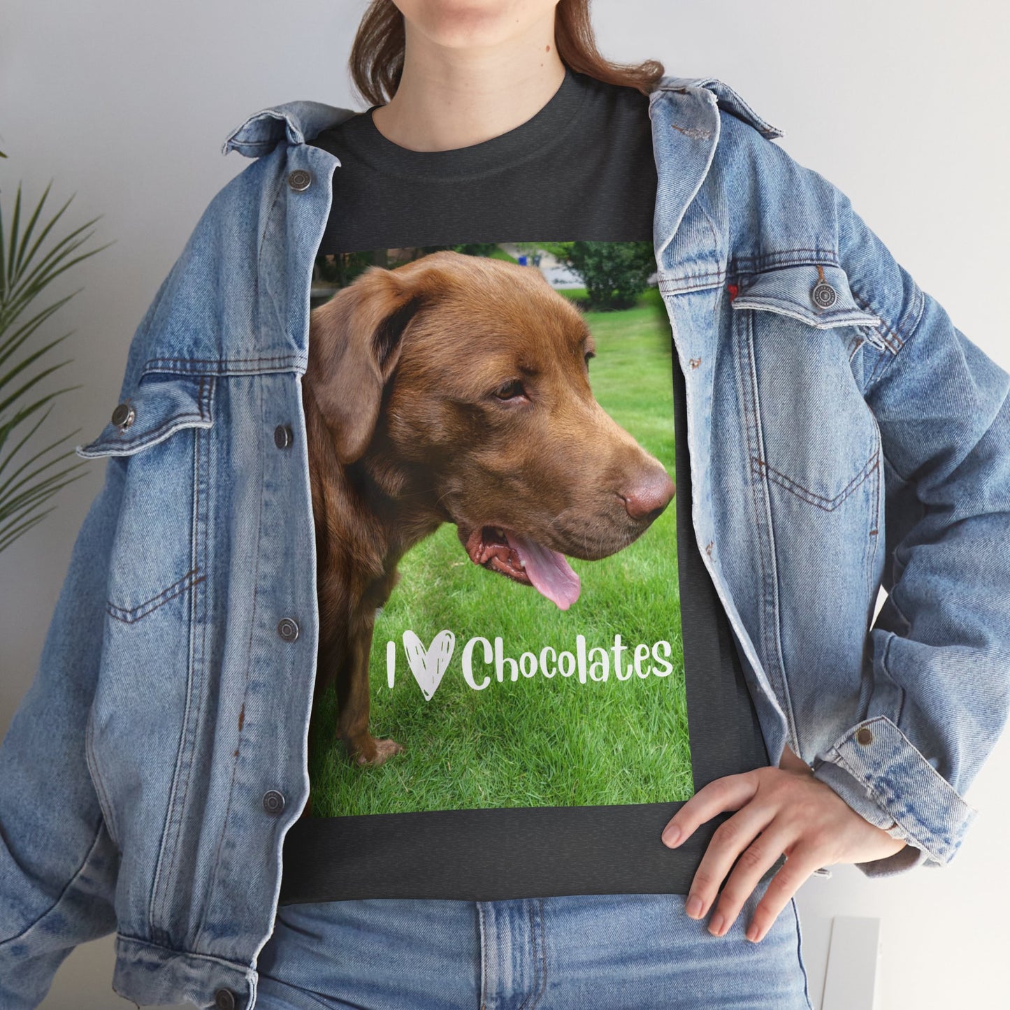 I Love Chocolates Unisex Heavy Cotton Tee