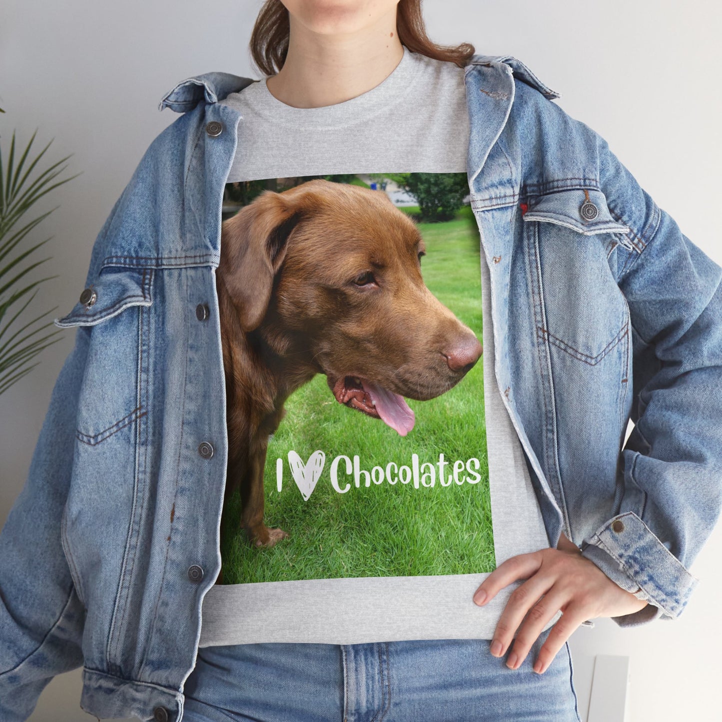 I Love Chocolates Unisex Heavy Cotton Tee