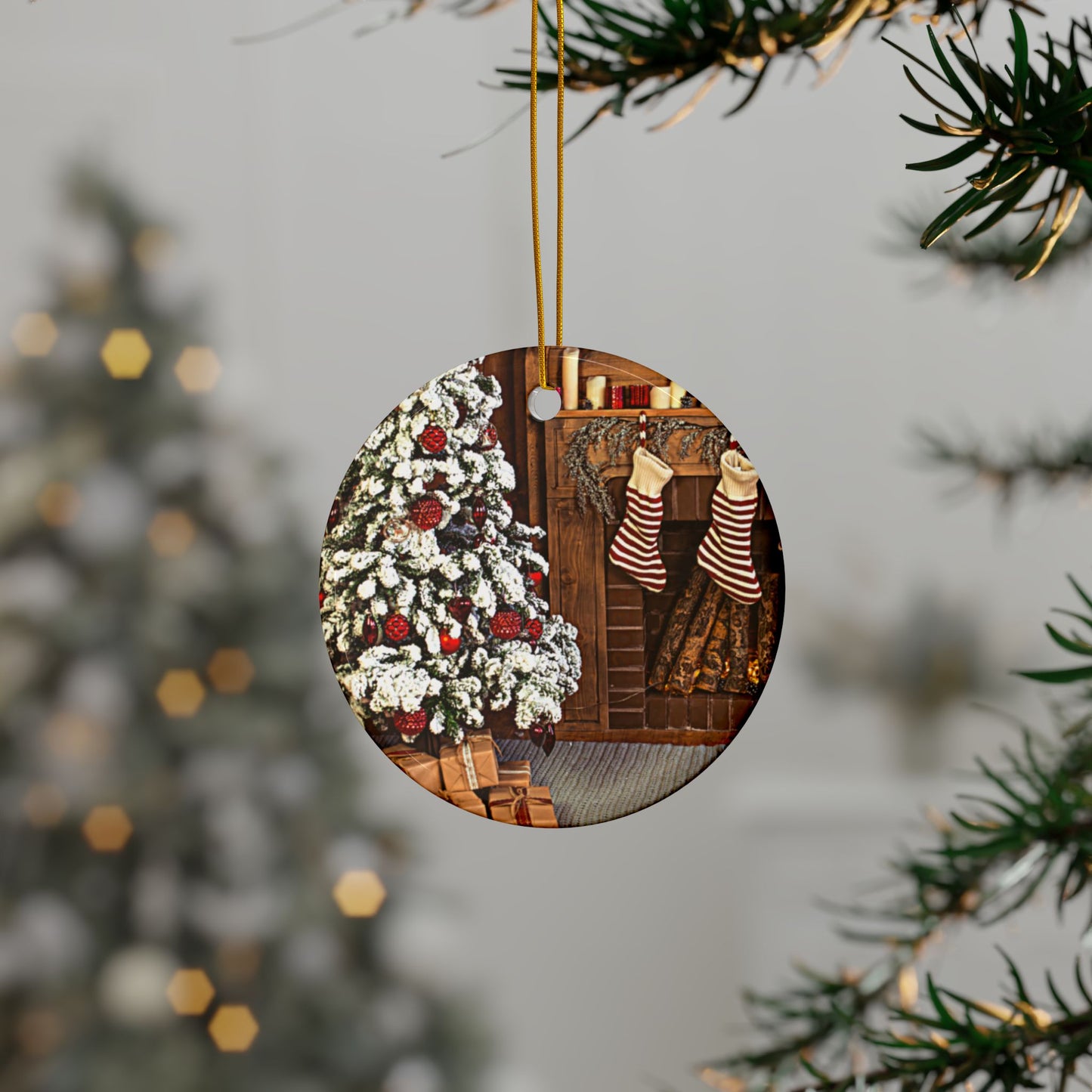 Unique Limited Edition 'Spot the Year' Christmas Ornaments, #2 of 10 in the series, 2-Sided Print, (1pc, 3pcs, 5pcs, or 10pcs)