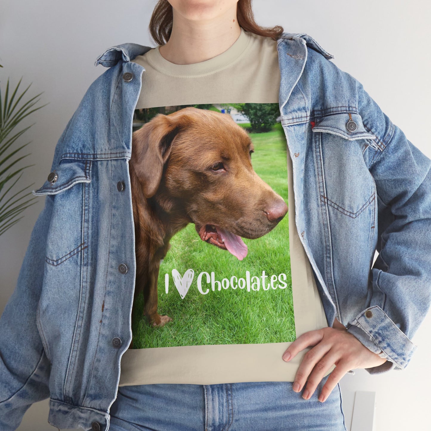 I Love Chocolates Unisex Heavy Cotton Tee