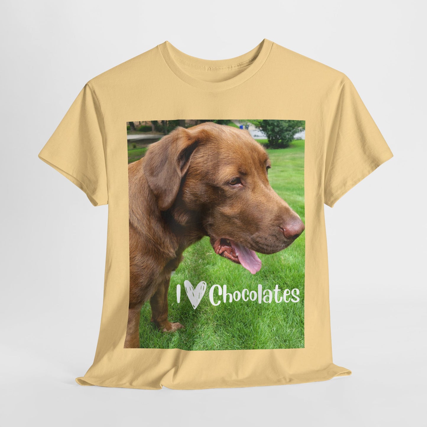 I Love Chocolates Unisex Heavy Cotton Tee