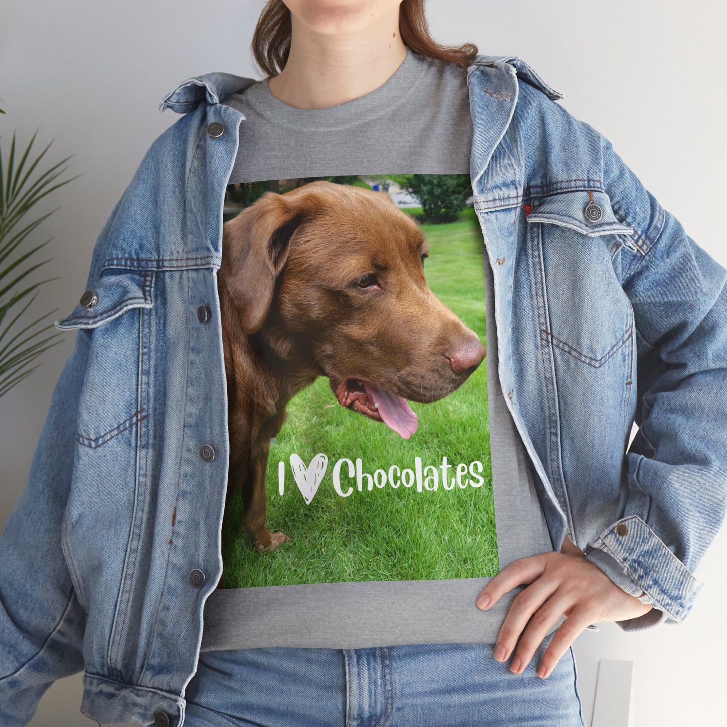 I Love Chocolates Unisex Heavy Cotton Tee