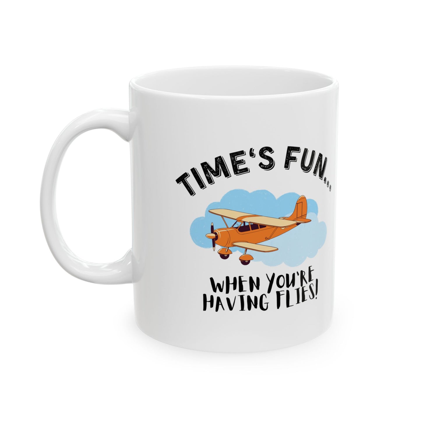 Aviator Ceramic Mug, (Choose 11oz or 15oz)