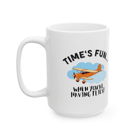 Aviator Ceramic Mug, (Choose 11oz or 15oz)