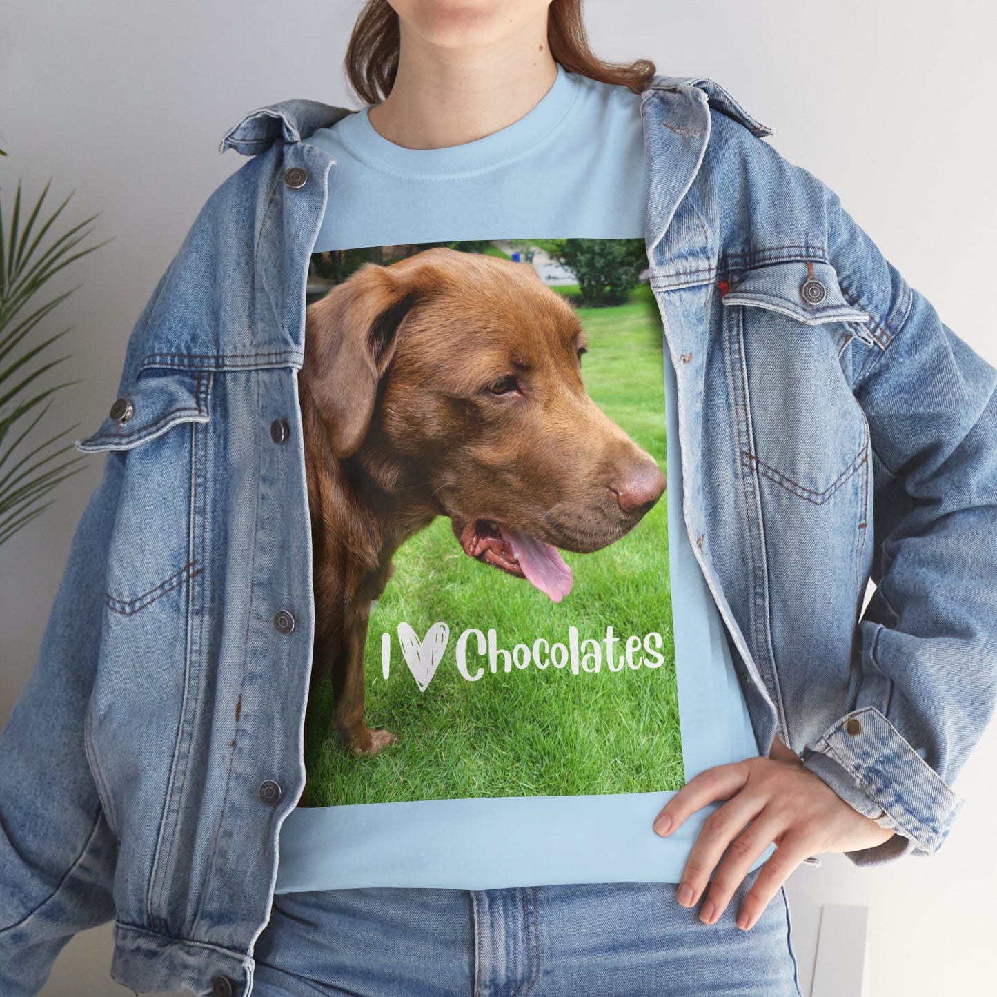 I Love Chocolates Unisex Heavy Cotton Tee