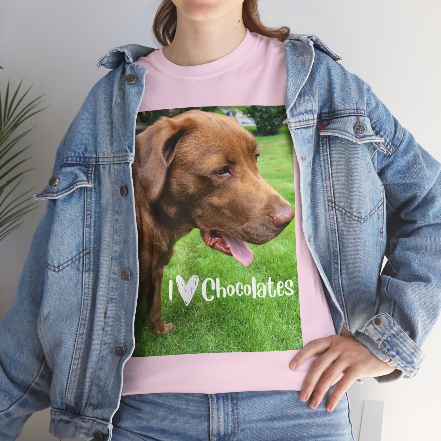 I Love Chocolates Unisex Heavy Cotton Tee