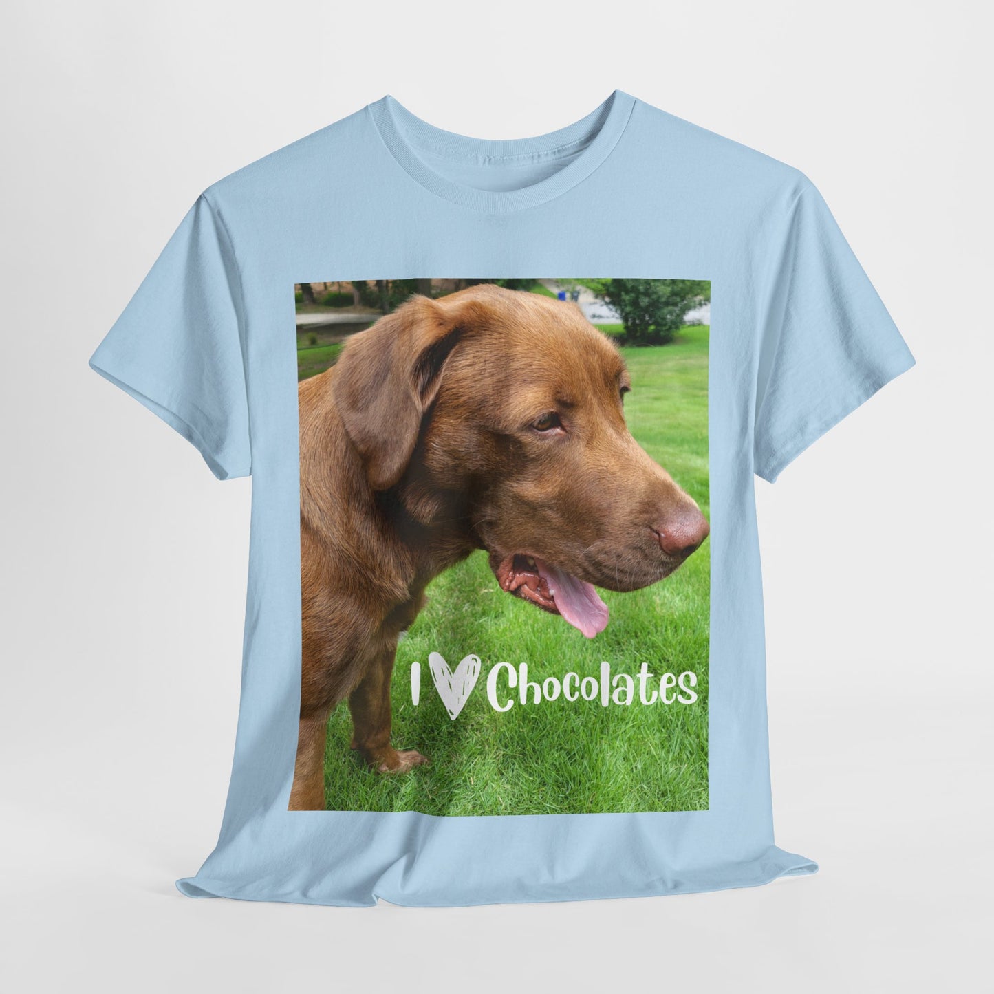 I Love Chocolates Unisex Heavy Cotton Tee