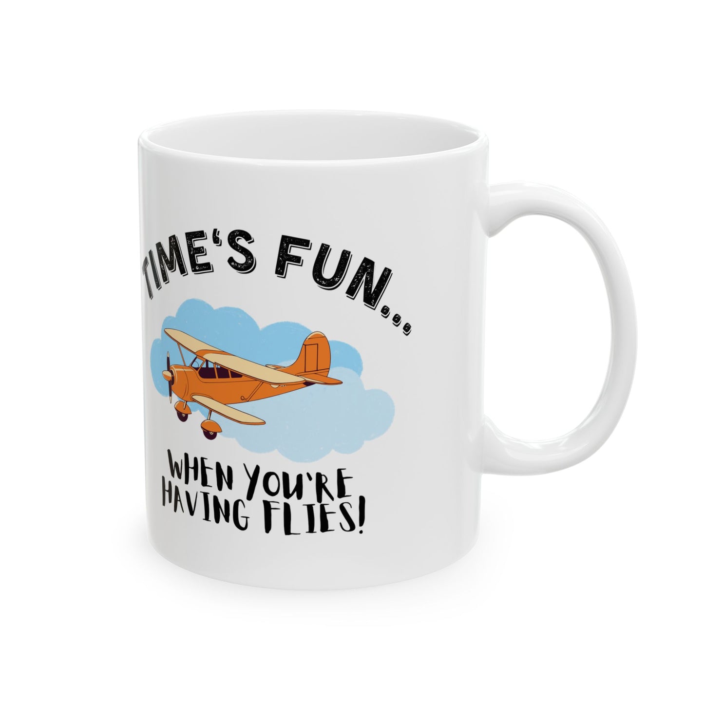 Aviator Ceramic Mug, (Choose 11oz or 15oz)