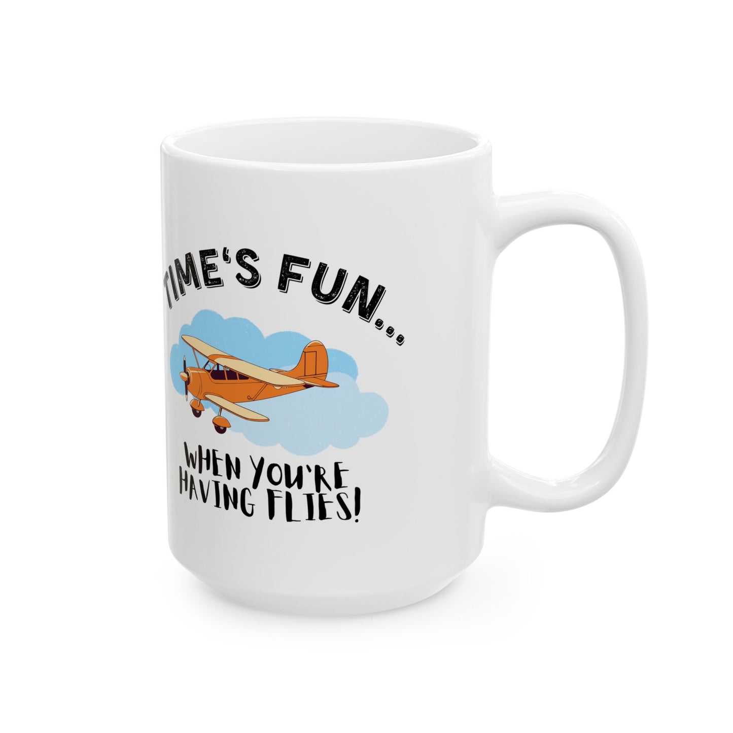 Aviator Ceramic Mug, (Choose 11oz or 15oz)