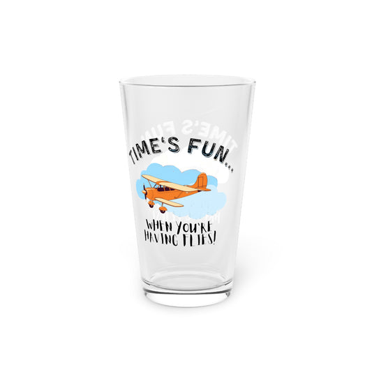 Aviator Pint Glass, 16oz