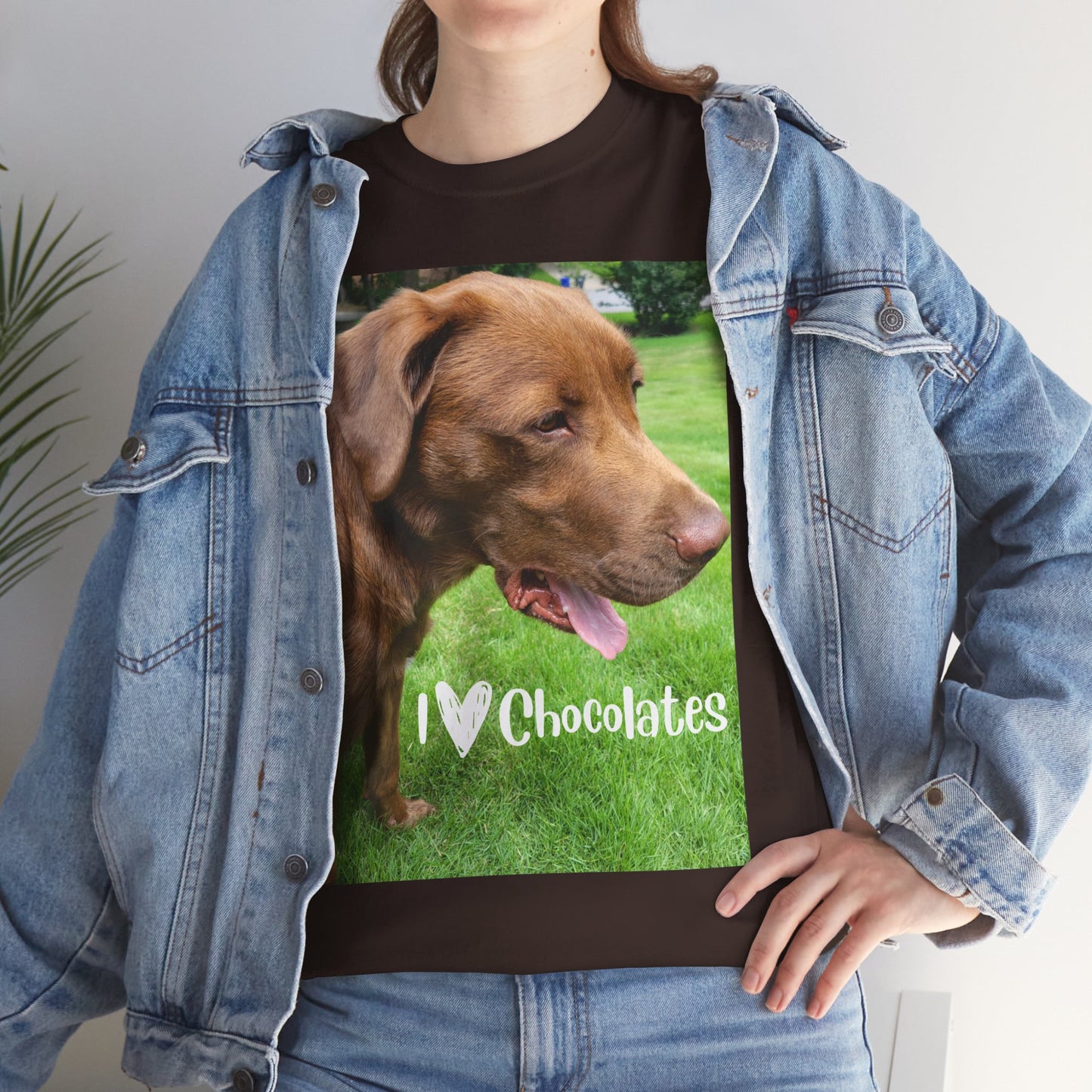 I Love Chocolates Unisex Heavy Cotton Tee