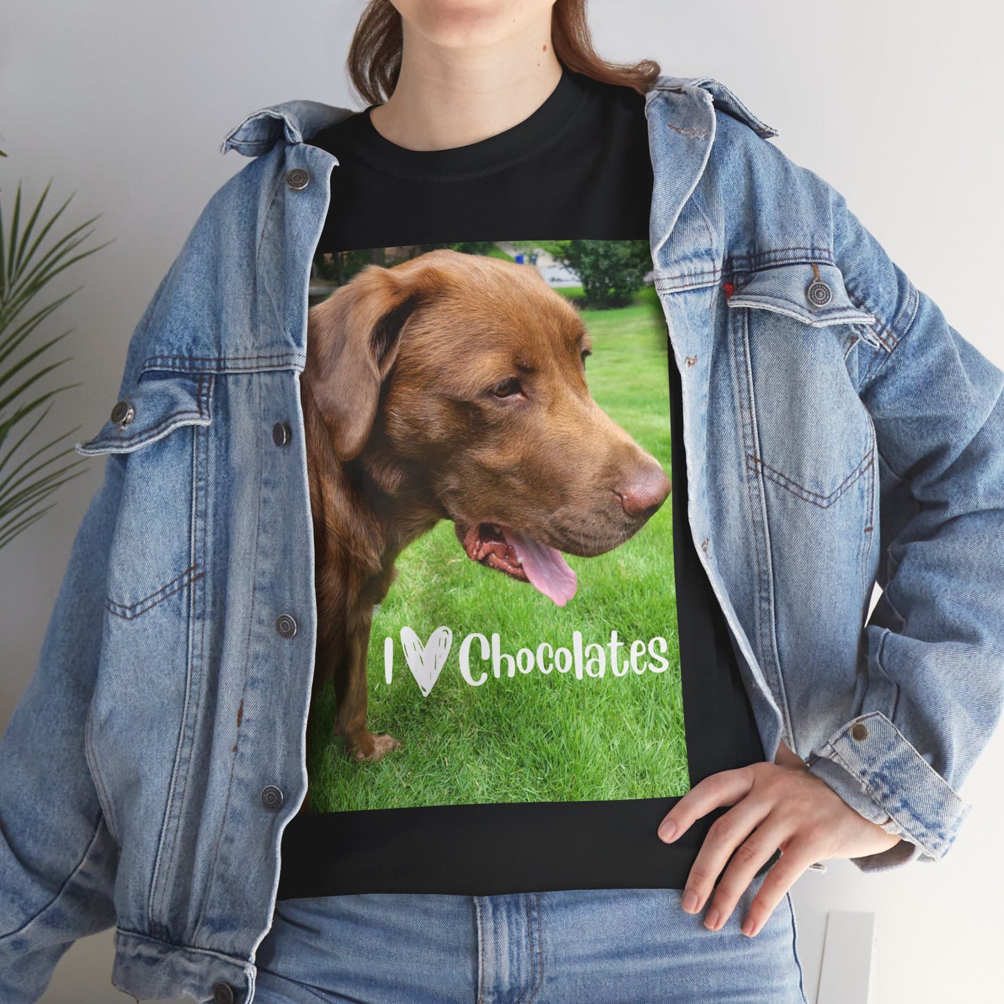 I Love Chocolates Unisex Heavy Cotton Tee